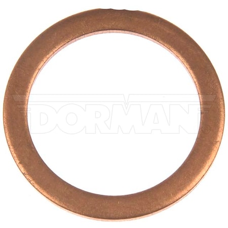 Motormite Copper Drain Plug Gasket Fits 11/16 M18 Eng Oil Drain P, 65275 65275